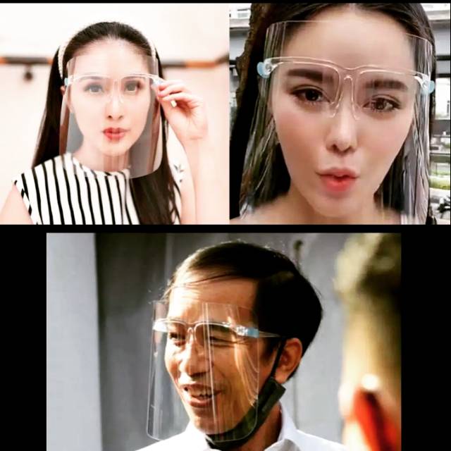 Face shield nagita raffi ahmad. Pelindung wajah nagita slavina