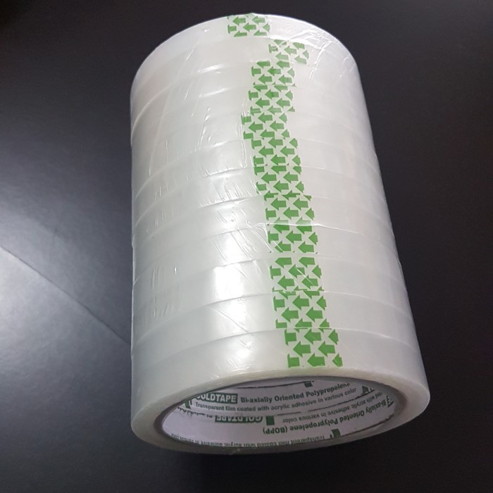 

Hot Sale Isolasi Goldtape Hijau 1/2Inch 12Mm X 60Yard (Per Slop 12Roll) Berkualitas