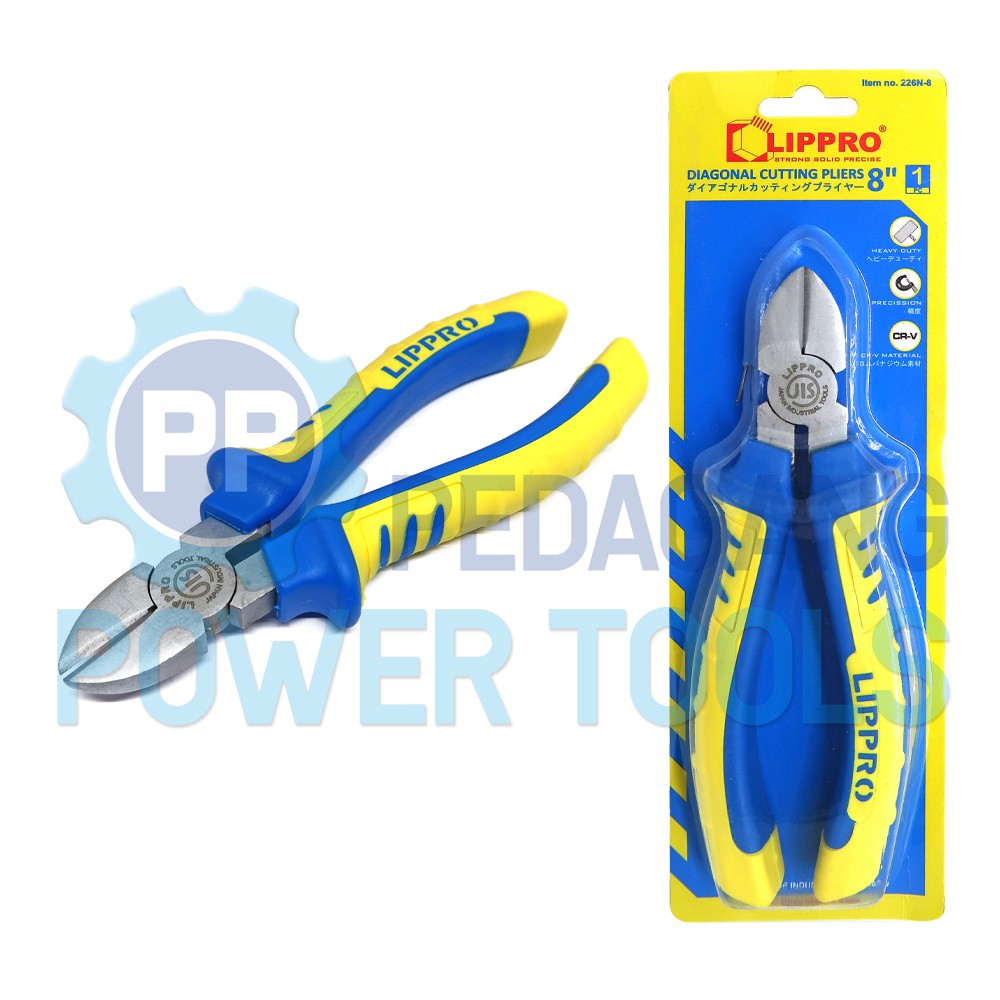 LIPPRO TANG POTONG 8 INCH DIAGONAL CUTTING PLIERS 226N-8