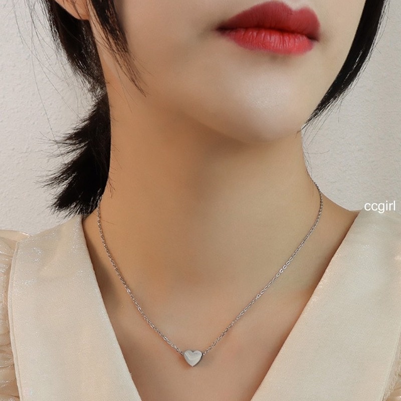 Simple new sweet wild simple love clavicle chain