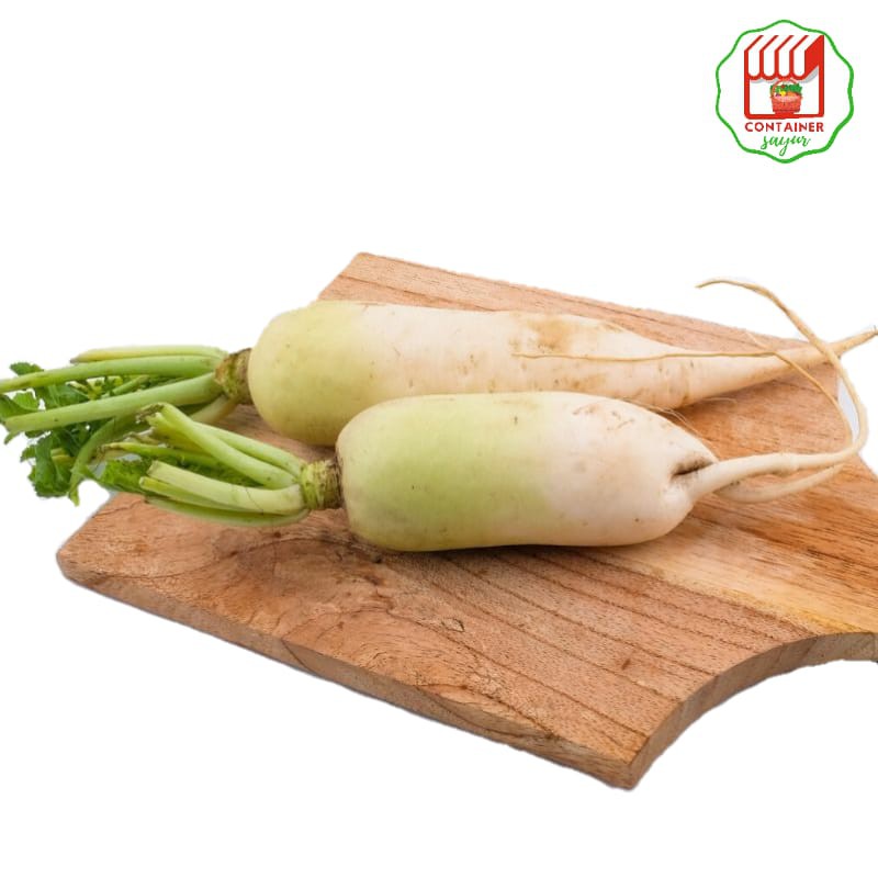 

ContainerSayur Lobak Putih 200gr
