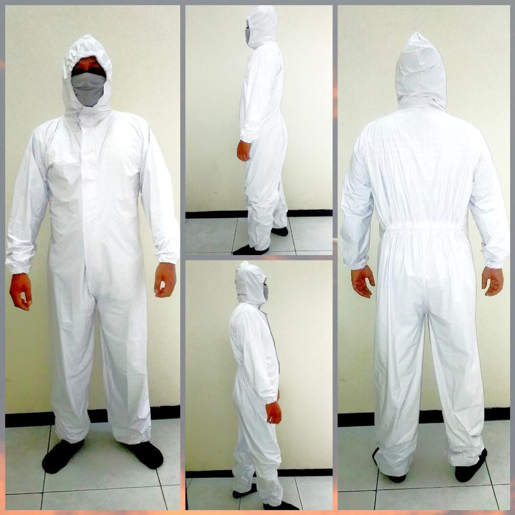 BAJU APD HAZMAT SUIT / BAJU ALAT PELINDUNG DIRI