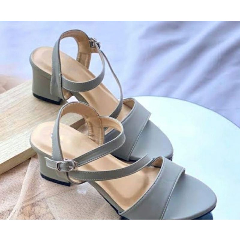 TERLARIS-SANDAL WANITA T HEIGH HEELS 5CM EXLUSIVE IMPORT KOREAN STYLE TRENDY01/SANDAL PESTA WANITA KEREN/SANDAL KONDANGAN WANITA