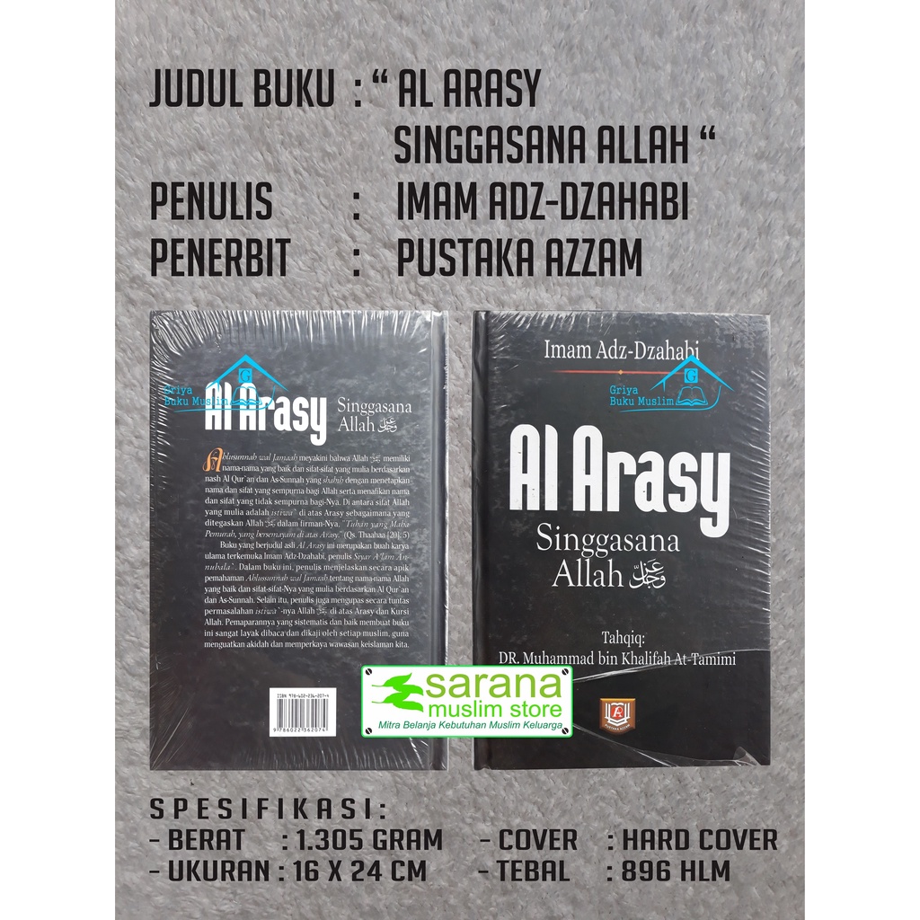 Buku Al Arasy Singgasana Allah Ta’ala - Buku Promo