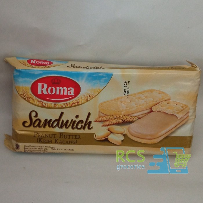 

Roma Sandwich Rasa Kacang