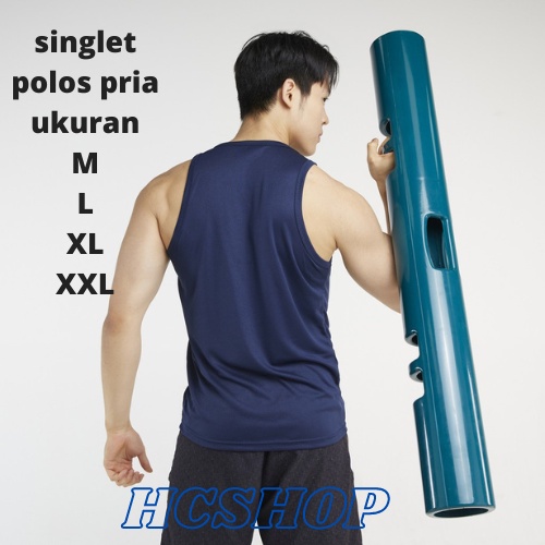 Singlet Polos Pria Dewasa Singlet Dewasa Cowok Cewek Cotton Combed Kualitas Premium Adem