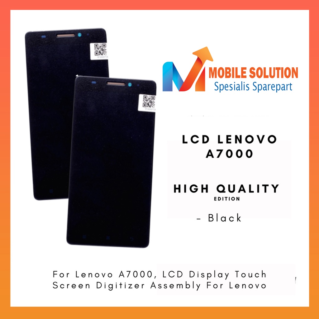 Grosir LCD Lenovo A7000 ORIGINAL 100% Fullset Touchscreen Garansi 1 Bulan + Packing / Bubbel