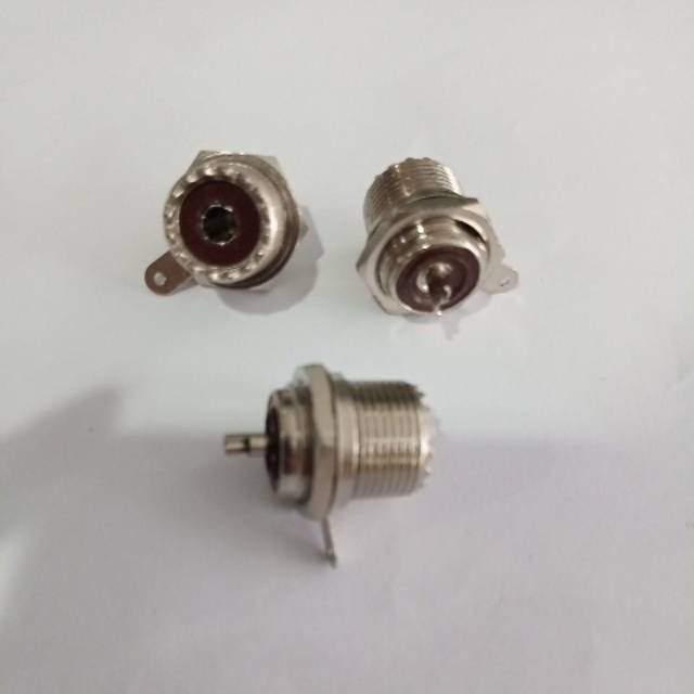 Konektor body bulat PL male to PL female connector antena swr sambungan tempel box ht rif radio