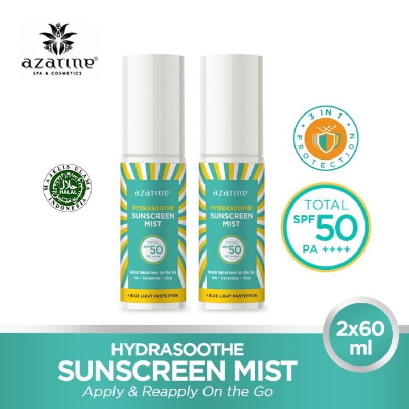 Azarine Hydrashoote sunscreen mist