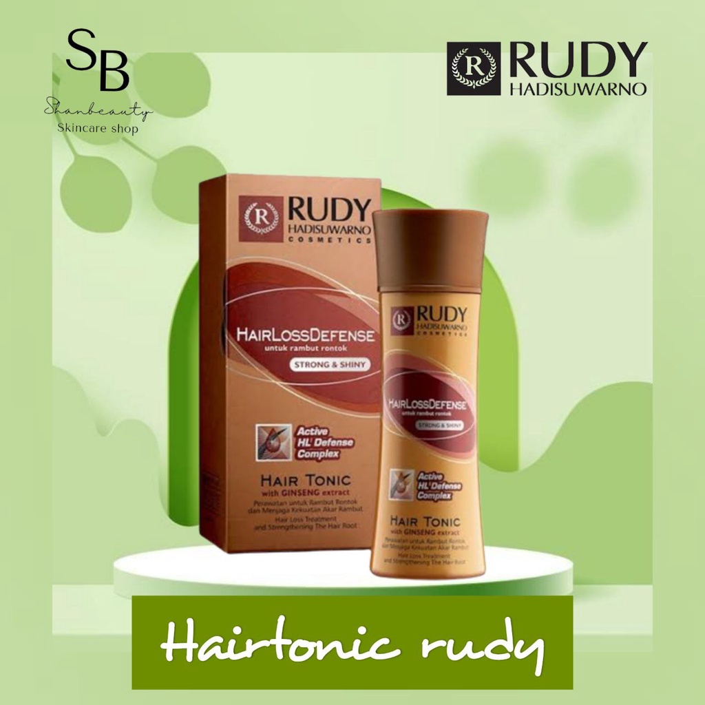 Rudy hadisuwarno gingseng hair tonic 225 ml