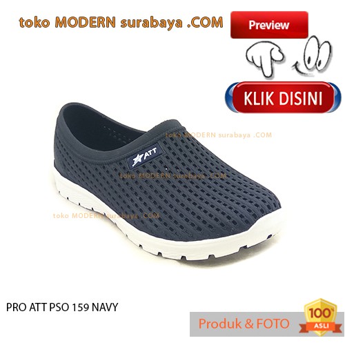 Pro Att Pso 159 Navy Sepatu Pria Sepatu Slip On Karet