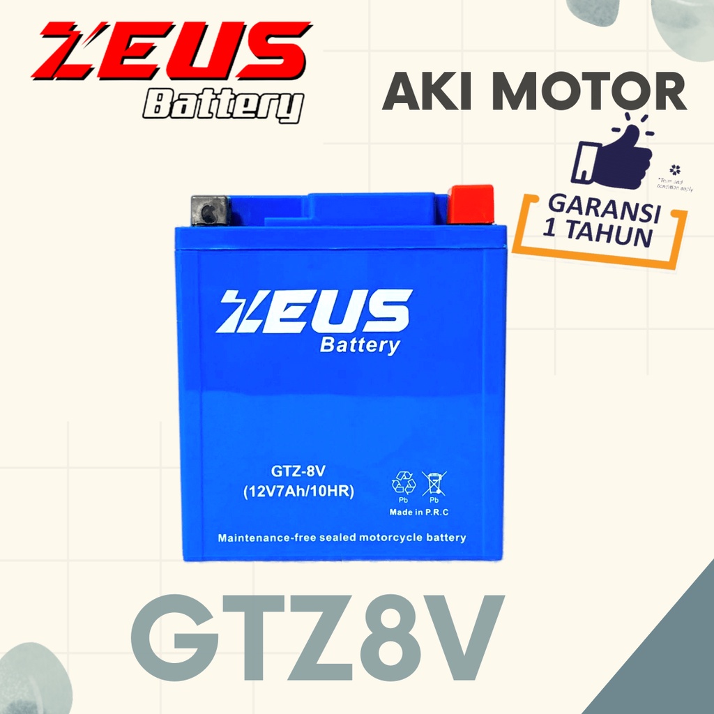 Jual Aki motor Honda CBR 150 GTZ8V/ MBTX7U Aki Gel Aki MF Aki Kering