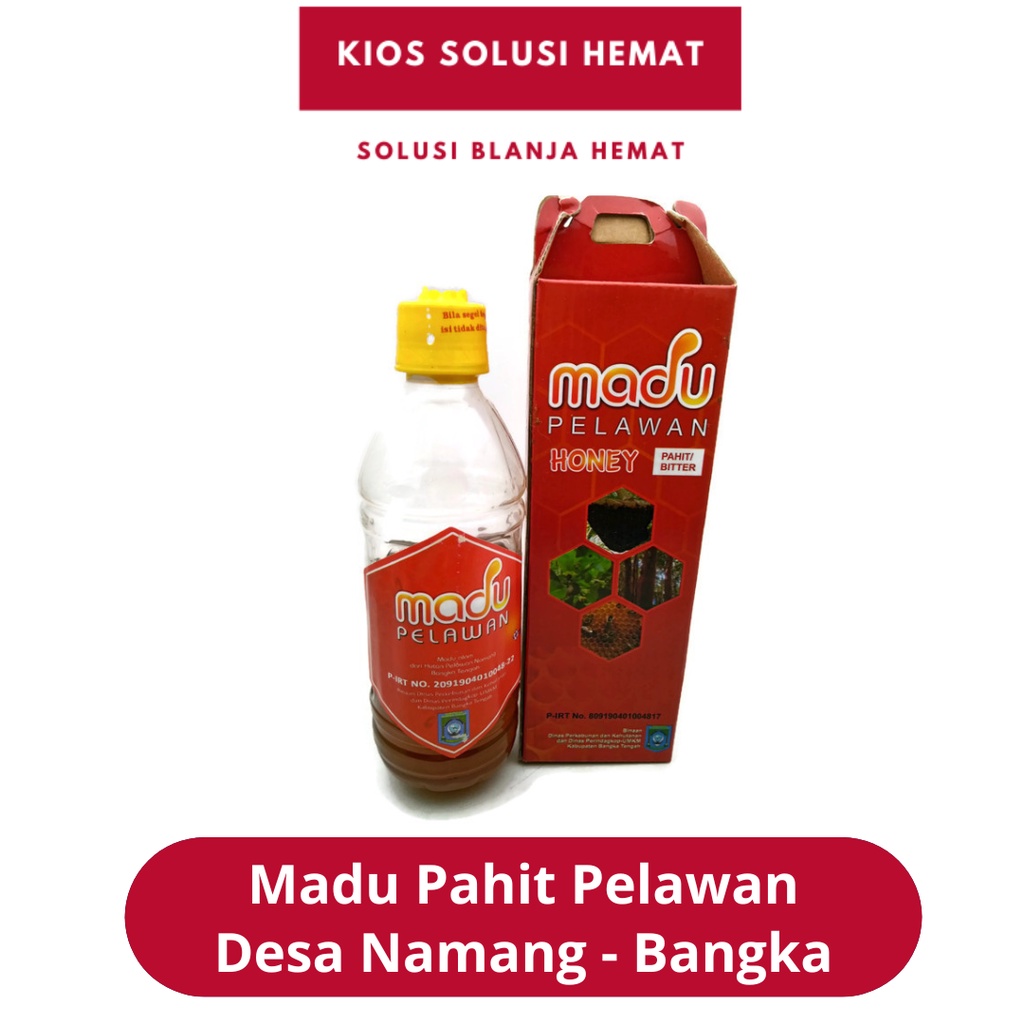 

Madu Hutan Langka Pahit Pelawan Namang Bangka