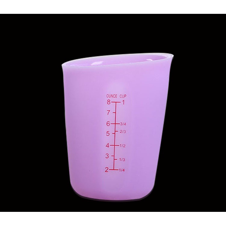 [LOGU] Gelas takar silikon, Gelas air takaran air lentur