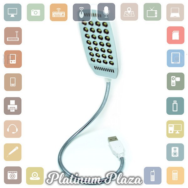 Lampu USB 28 LED dengan Modul ON / OFF - UL014 - White`6IBP28-