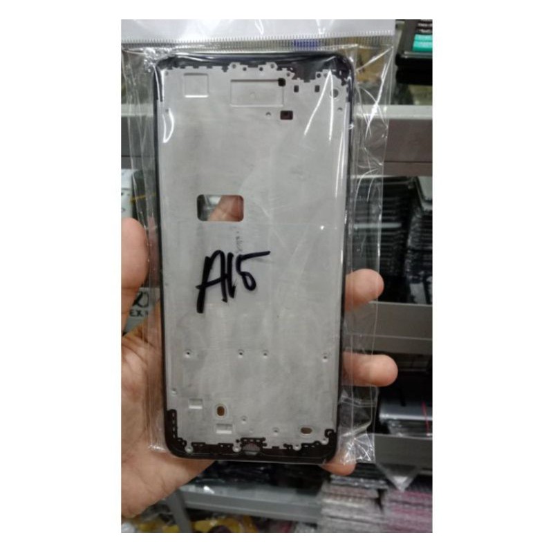 Oppo A15 original frame tulang tengah/tatakan lcd oppo A15
