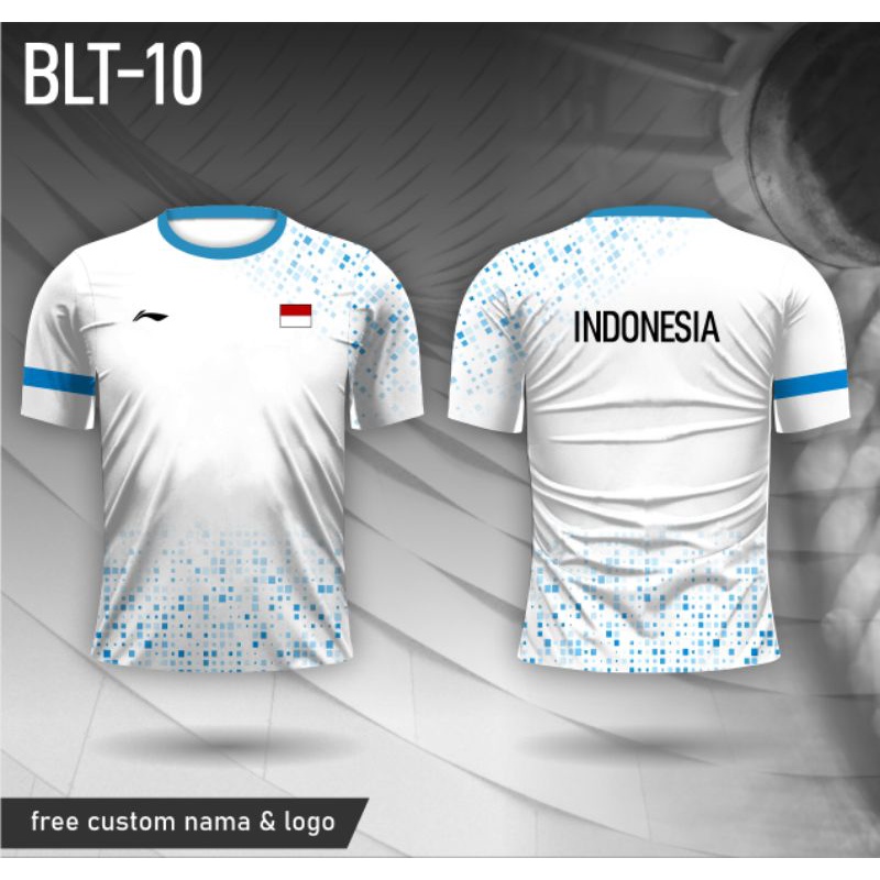 Jersey Badminton TIMNAS INDONESIA Bulutangkis Timnas 6 pilihan