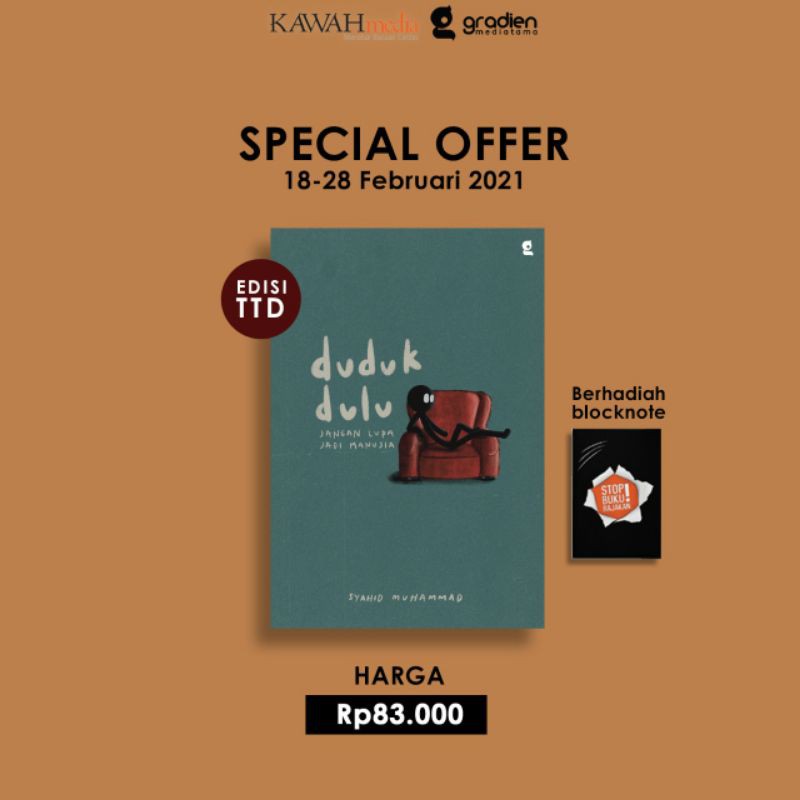 Buku Duduk Dulu - Syahid Muhammad