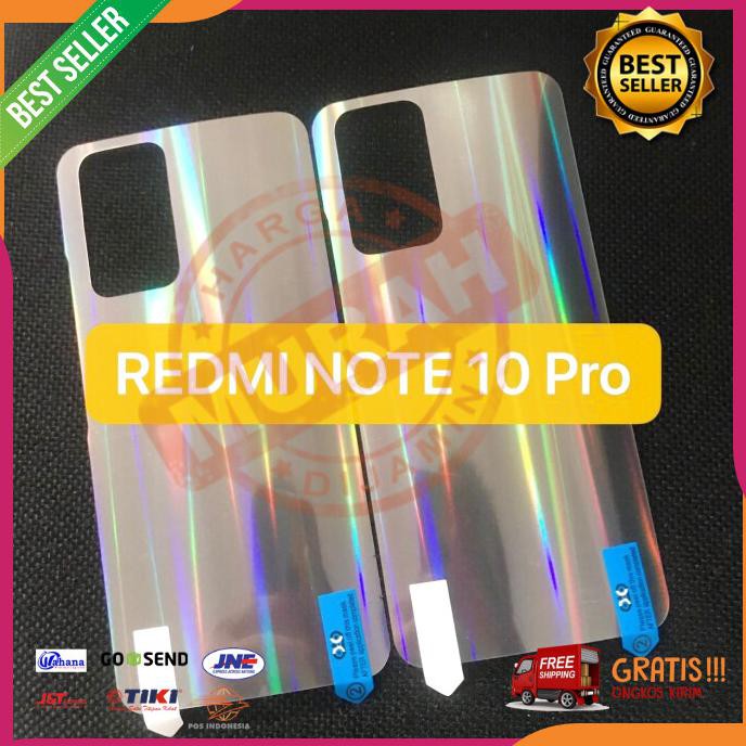 Acc Hp Redmi Note 10 Note 10 Pro Skin Aurora Garskin Anti Gores Belakang Note 10 Pro