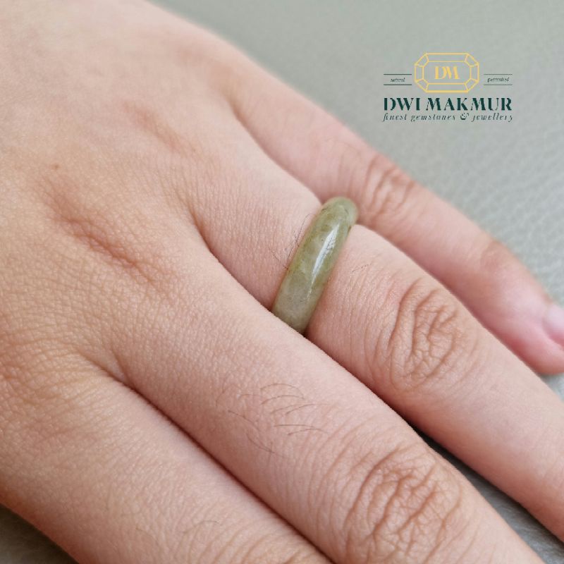 Certified Type A JADEITE JADE Ring