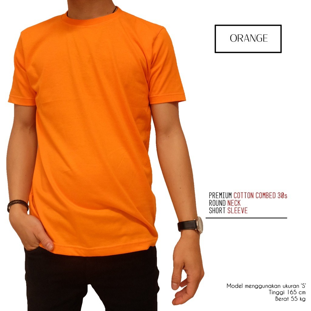10+ Ide Baju Polos Warna Orange Grabbag