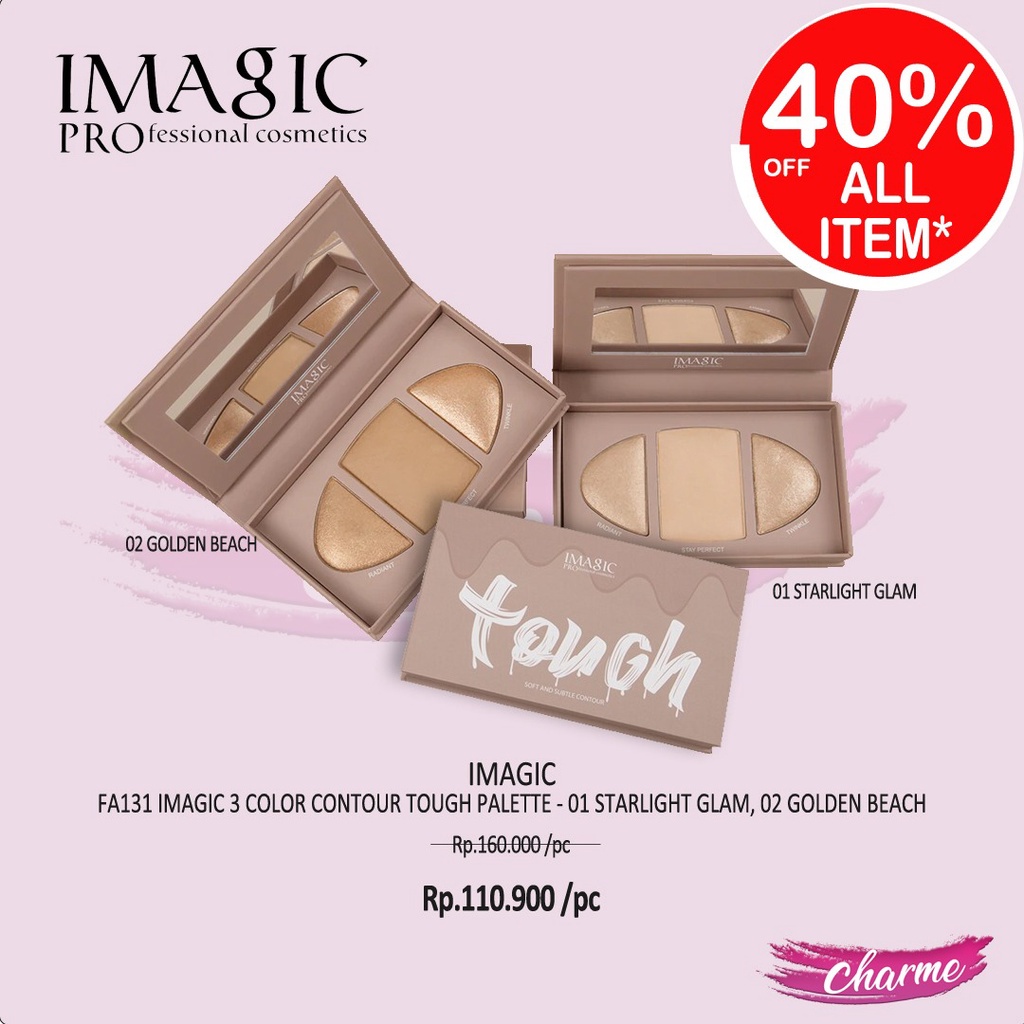 (READY &amp; ORI) IMAGIC 3 Color Contour Tough Palette FA131 FA 131