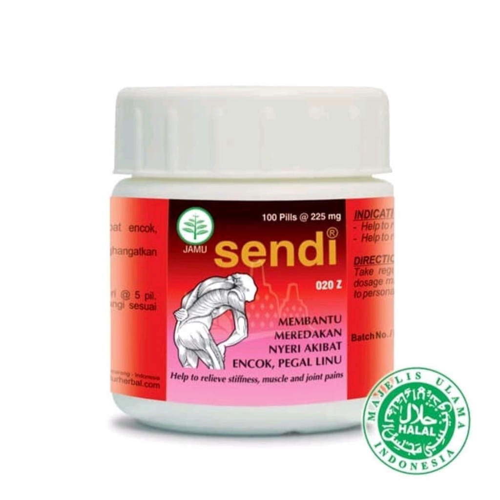 Herbal Suplemen Tulang &amp; Sendi Obat Sakit Syaraf Kejepit Urat Menyempit Nyeri Radang Punggung