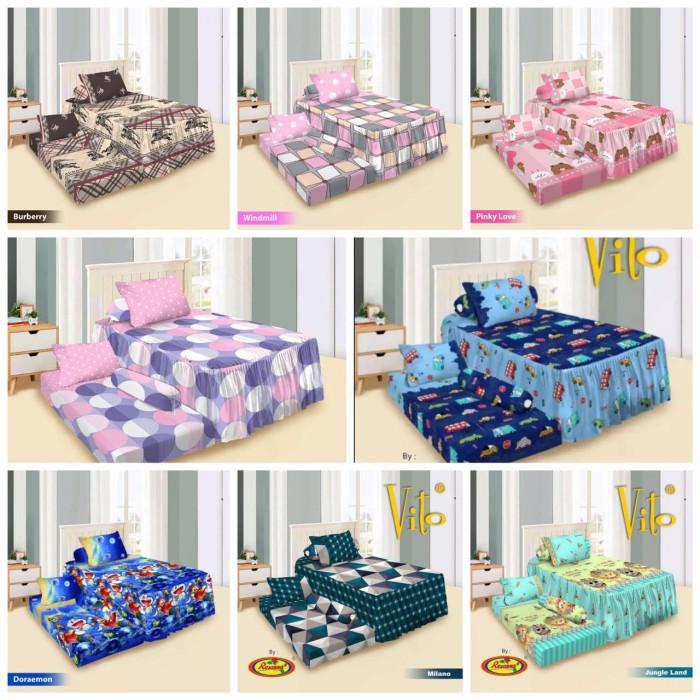 Sprei Duo Sorong 2in1 Rosana Vito 120x200 cm