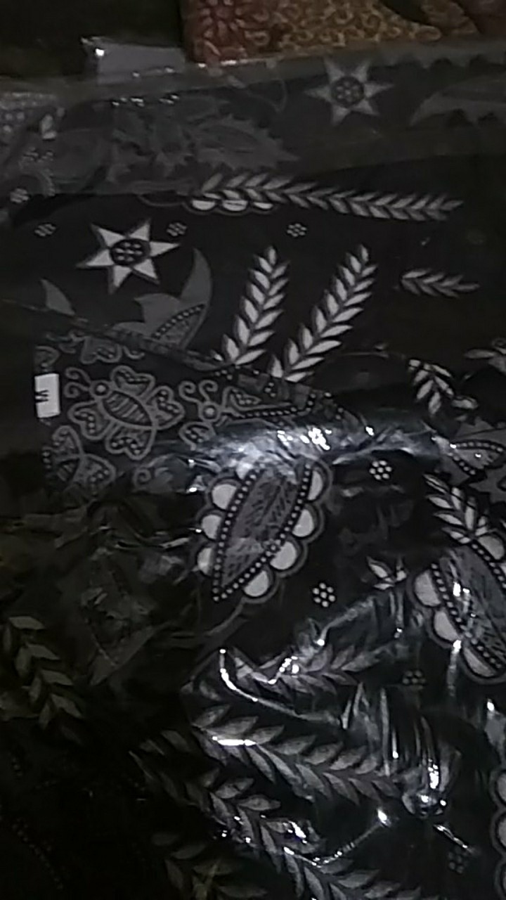 Batik Pria Hem Manggar Abu