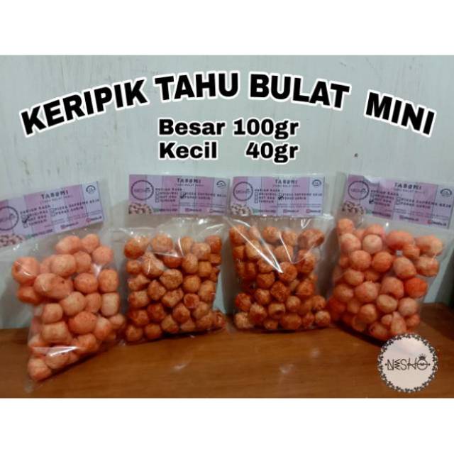 

Tahu Bulat Mini Kering Rasa Hot BBQ, Pizza Supreme Keju, Pedas Gurih, Asin