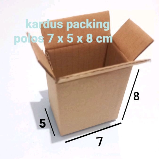 

kardus packing /kardus uk 8x7x5 cm