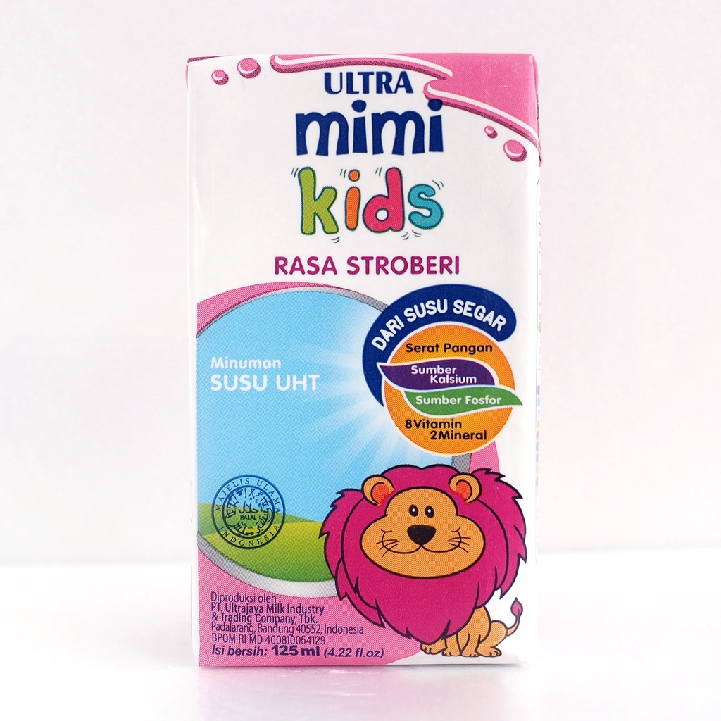 

Ultra Milk UHT Mimi Strawberry 125ml