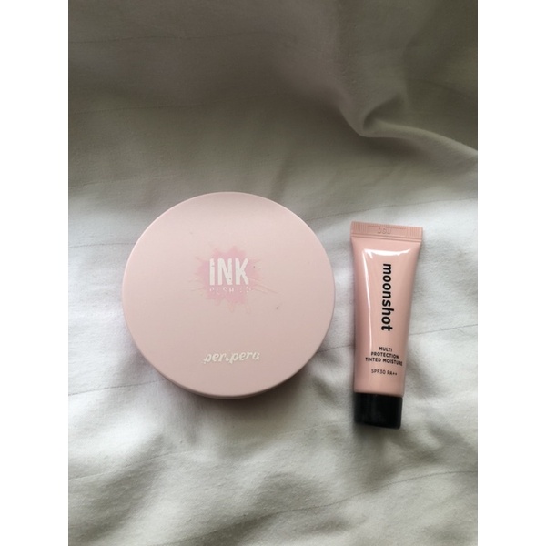 Bundle Preloved Peripera Inklasting Cushion Moonshot