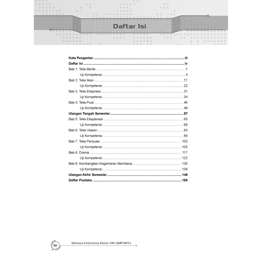 Buku Pendamping Bahasa Indonesia Smp Mts Kelas 8 Kunci Jawaban Incer Shopee Indonesia