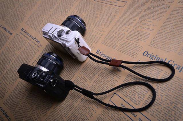 Hand Strap Wrist Strap Camera Cotton Pu Tali Kamera Mirrorless DSLR Canon EOS M Sony NEX Fuji Nikon