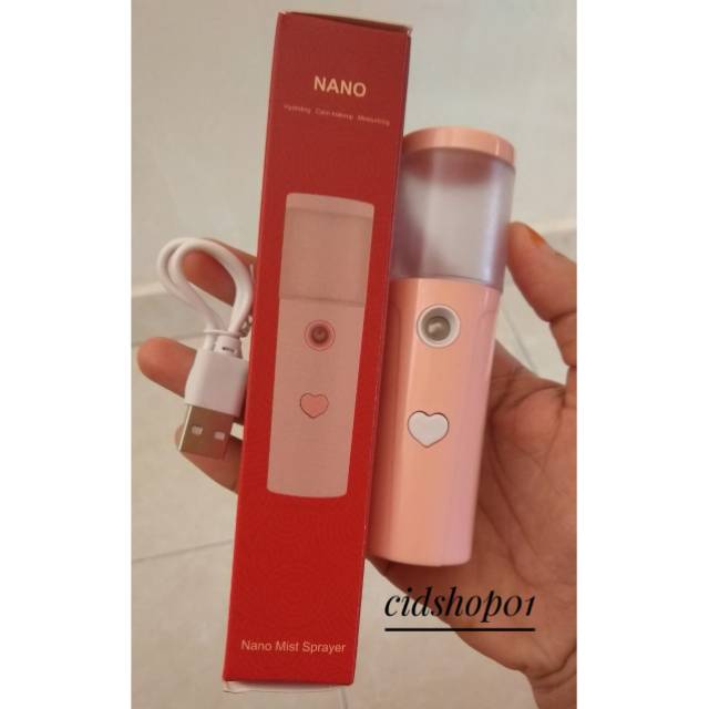 Nano Spray Portable Facial Cooling Sprayer Face Mist