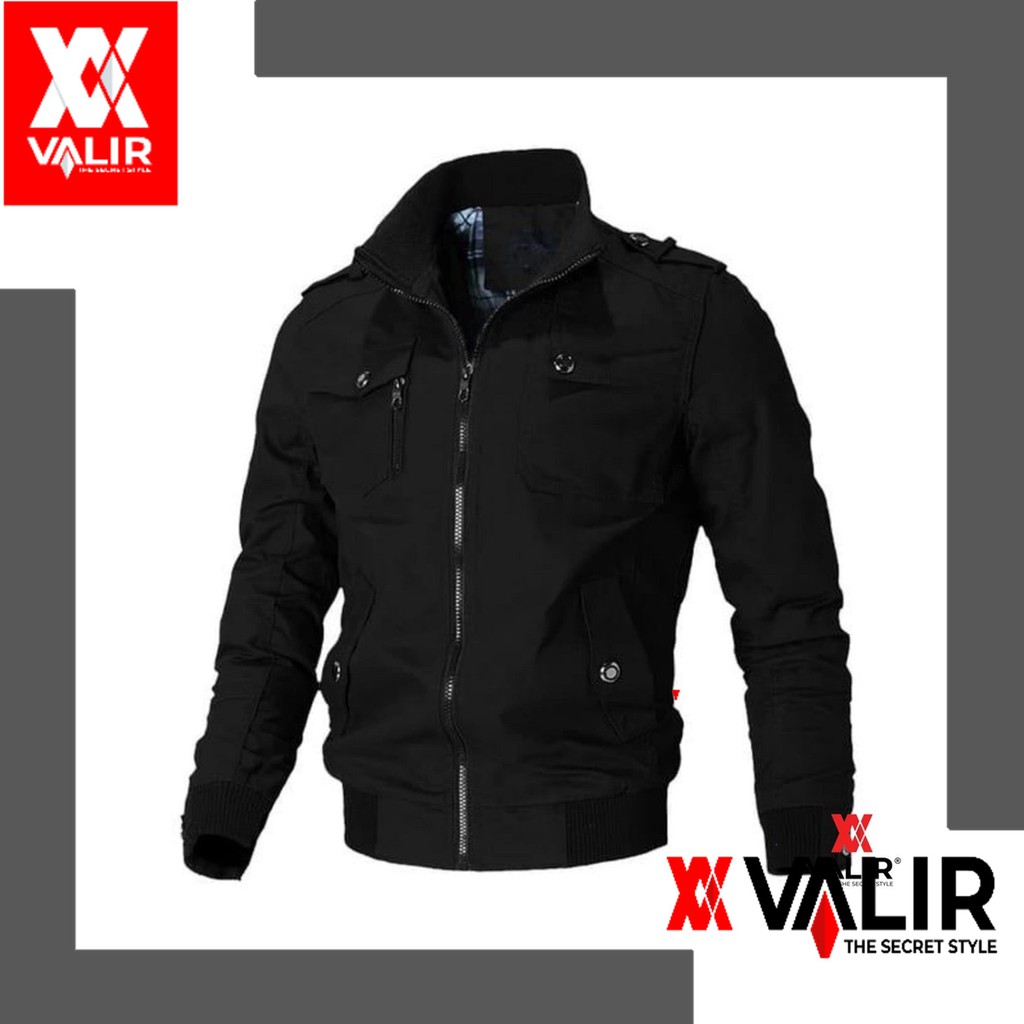 Jaket Pria Terbaru/Jaket Taslan Pria Original Waterproof - Valir Ruster