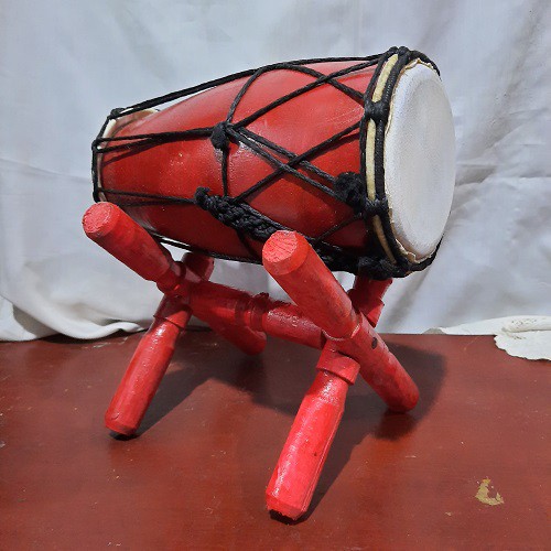 Gendang Jawa Kendang Rampak Kecil Uk. 20 cm Alat Musik Tradisional Mainan Anak