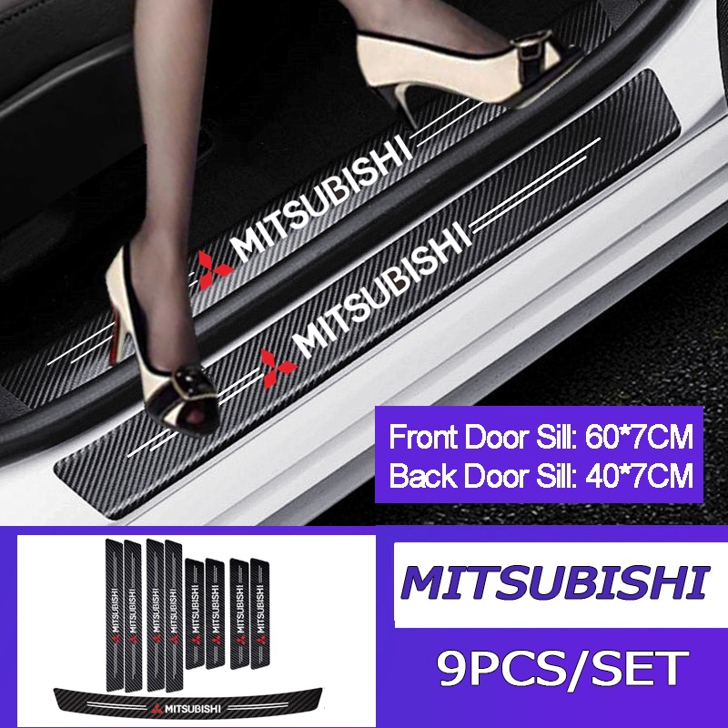 Strip Pelindung Pintu Mobil Mitsubishi Lancer Asx Outlander l200 Eclipse Pajero Anti Gores