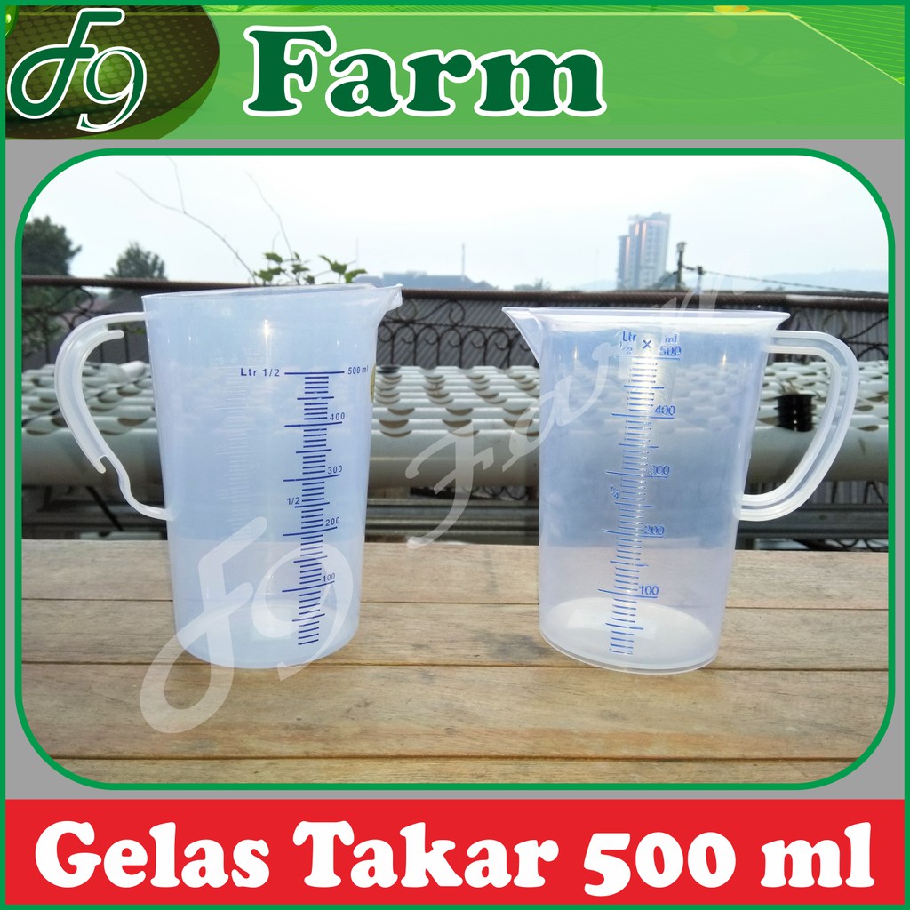 Jual Gelas Ukur Gelas Takar 500 Ml Merek Owl And Green Leaf Indonesiashopee Indonesia 5295