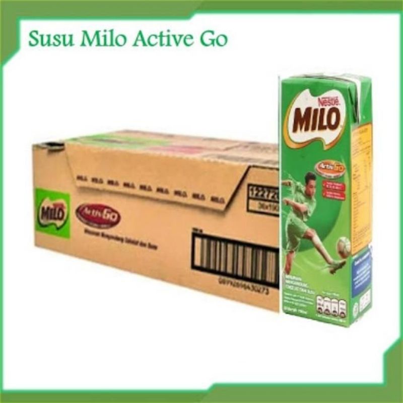 

Milo susu UHT 180ml karton isi 36pc