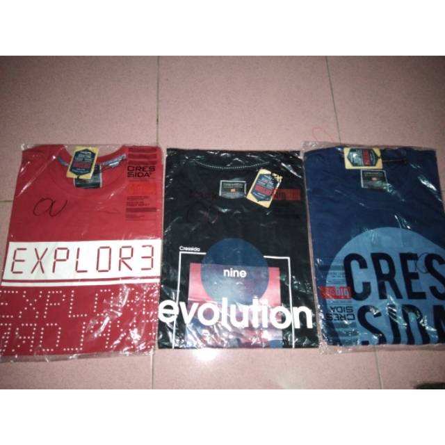 Termurah PROMO!!! KAOS CRESSIDA BIG SIZE ORIGINAL