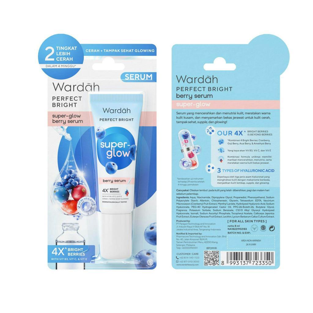 Wardah Perfect Bright Berry Serum 8 ml