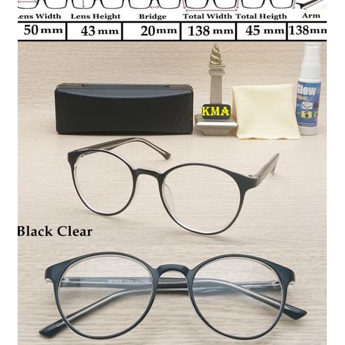 Store Terlaris | Kacamata Minus Frame Kacamata Korea Kacamata Bulat Frame Kacamata