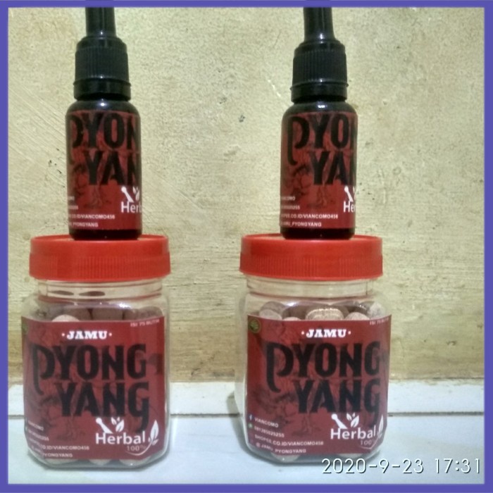 

✔ COD ✔ jamu ayam pyongyang + doping (paket joss)