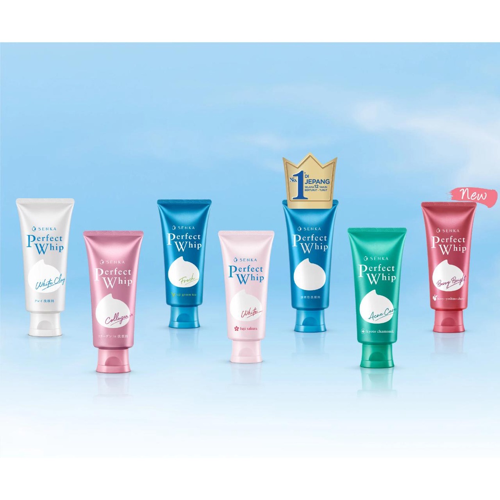SENKA PERFECT ALL SERIES 100GR / SENKA FACIAL WASH 100GR / CUCI MUKA SENKA