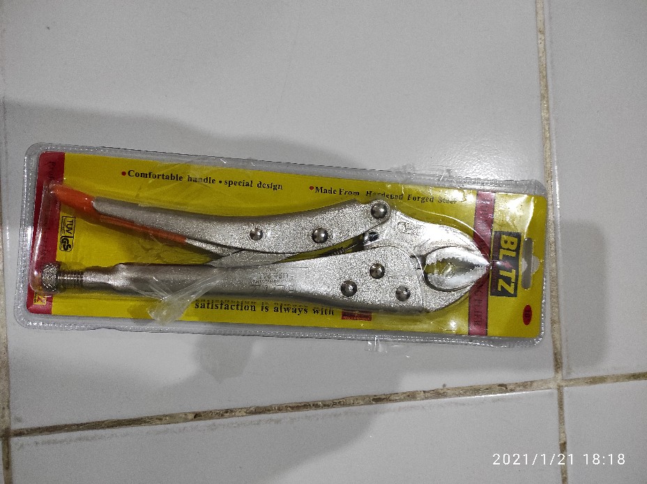 Tang Buaya Jepit Gagang Besi 10