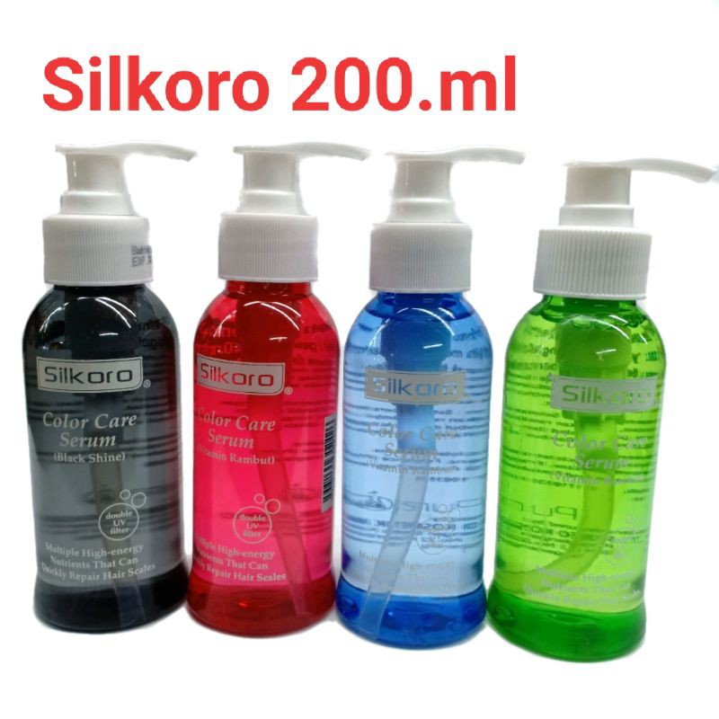 SILKORO VIT RAMBUT SERUM SILKORO 200.ml - Besar