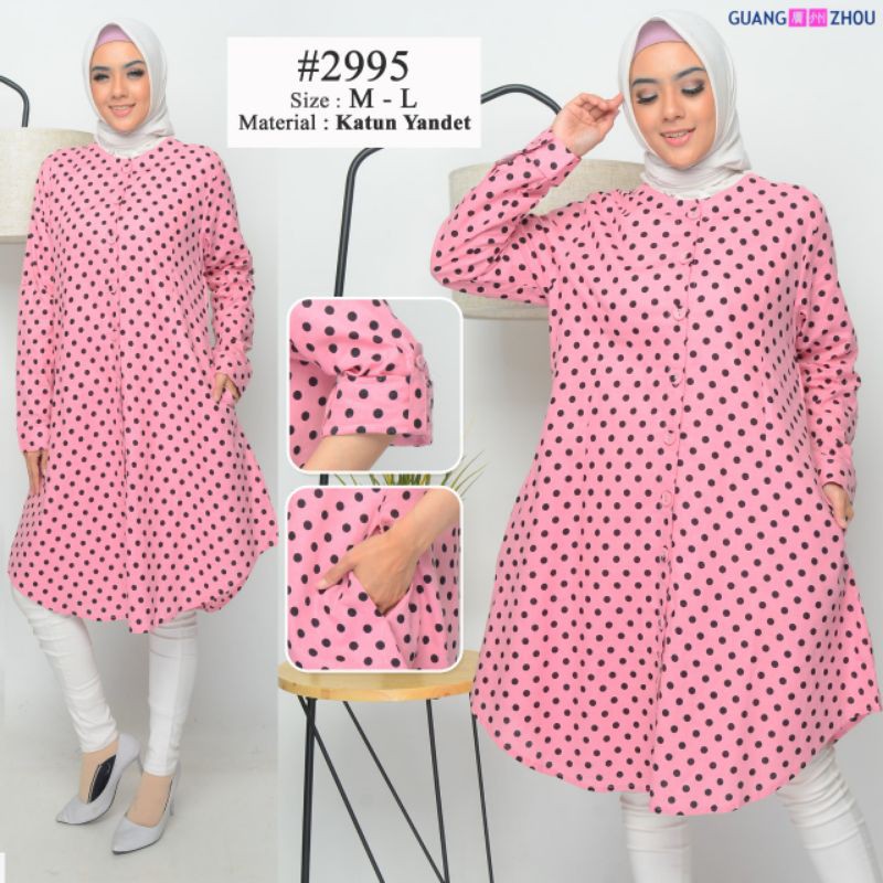 tunik polkadot by guangzhou