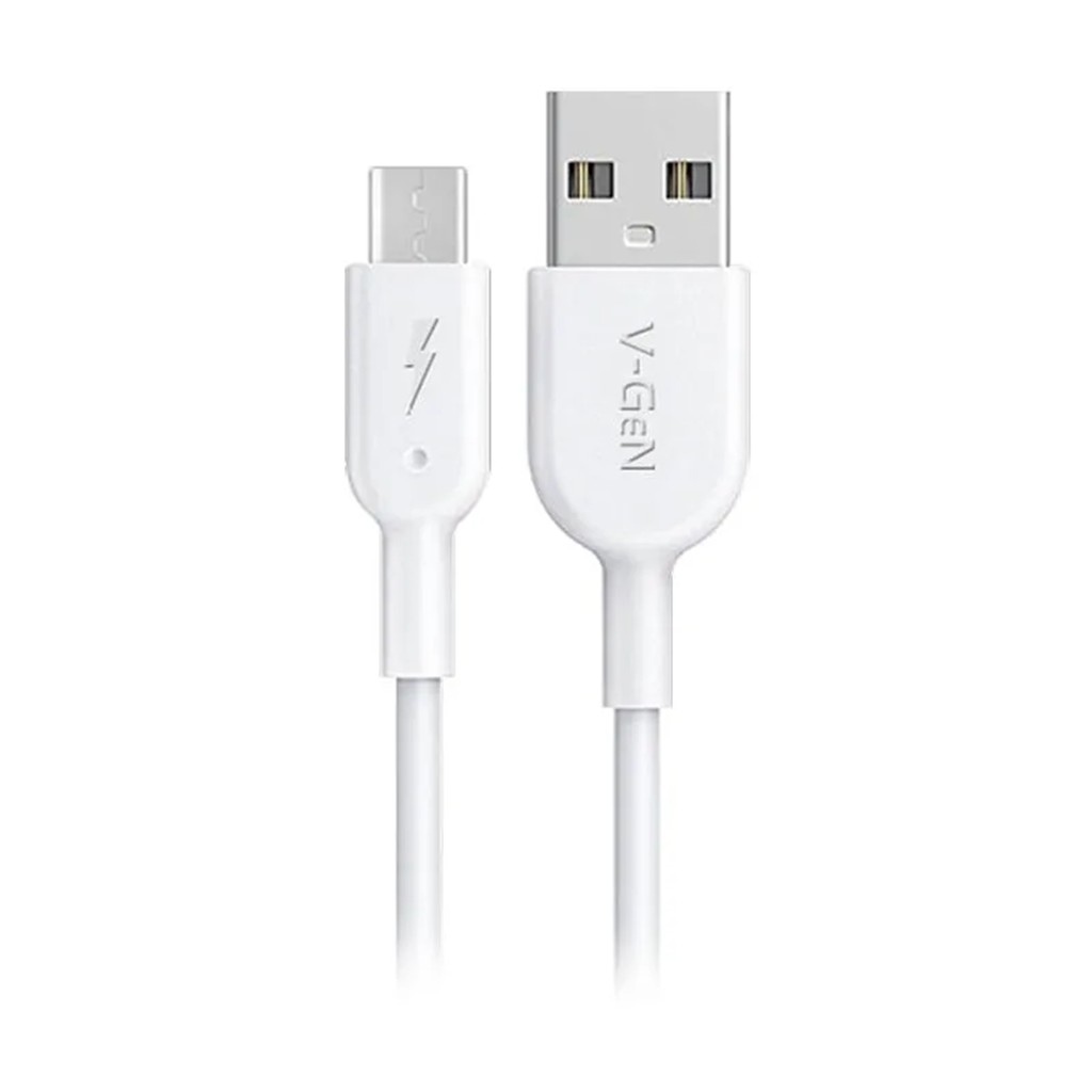 V-GEN VCB-15 FAST CHARGING 2.4A KABEL DATA MICRO USB CHARGER VGEN